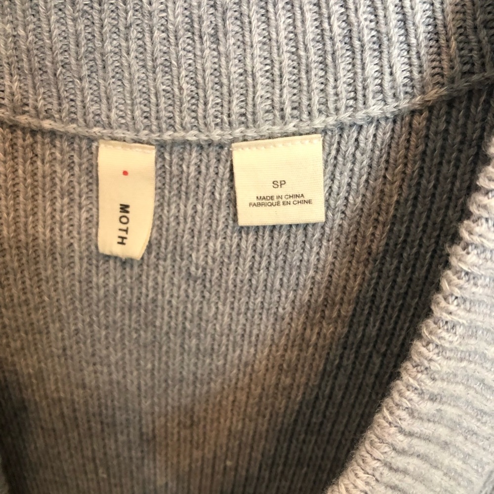 Anthro Moth Long Sweater Vest - Picture 4 of 5